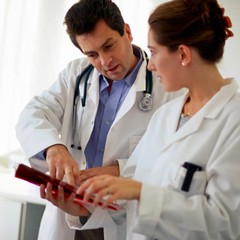 Having a Protocol for Clinical and Research Use of the Passy Muir® Speaking Valve Medical professional assessing protocols